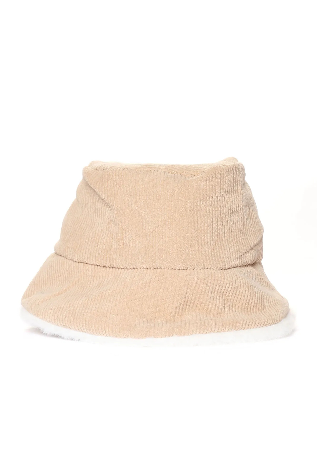 Adorable To Me Reversible Bucket Hat - Tan