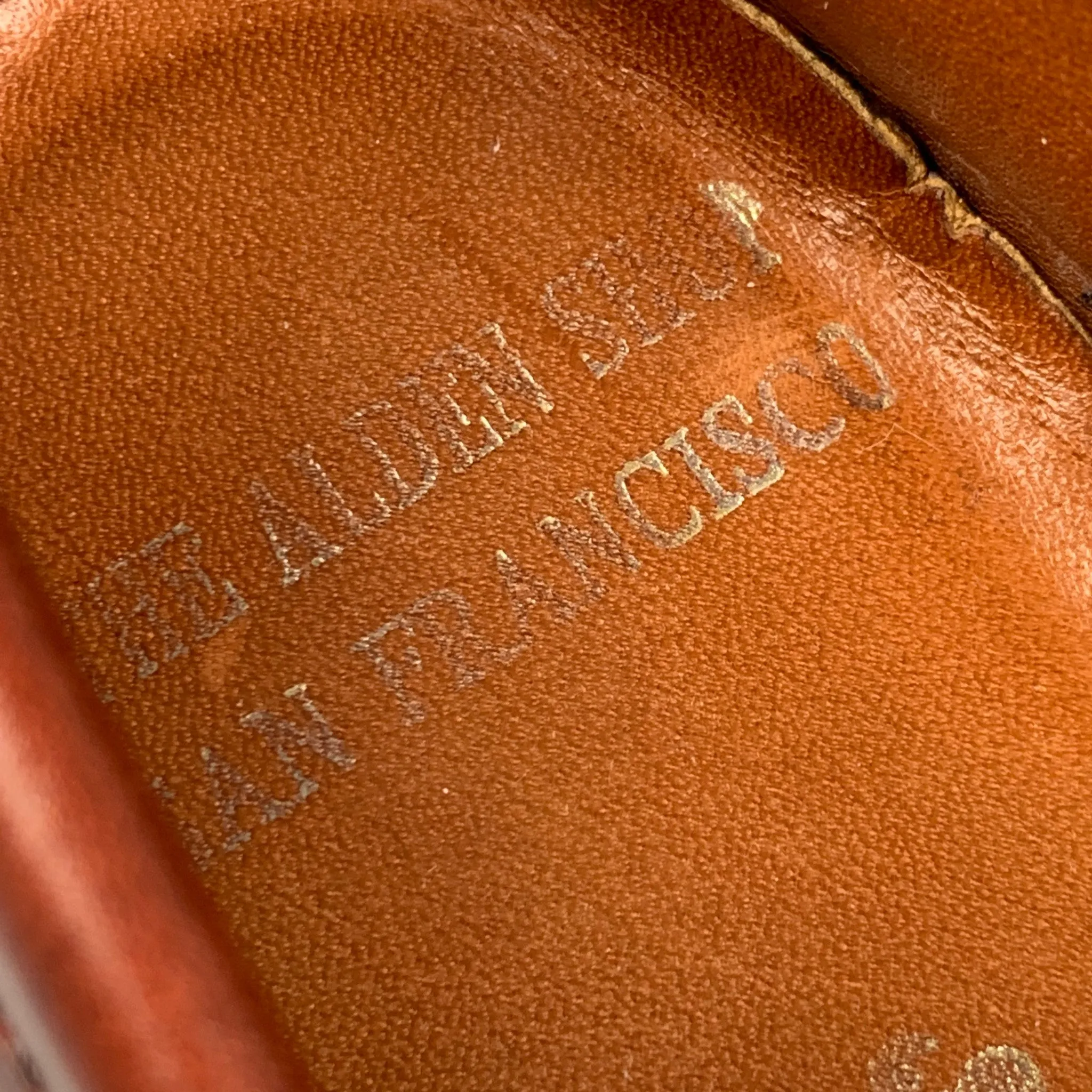 ALDEN Size 6.5 Brown Leather Penny Loafers