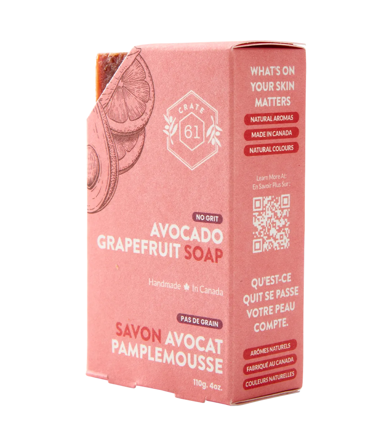 Avocado Grapefruit Bar Soap