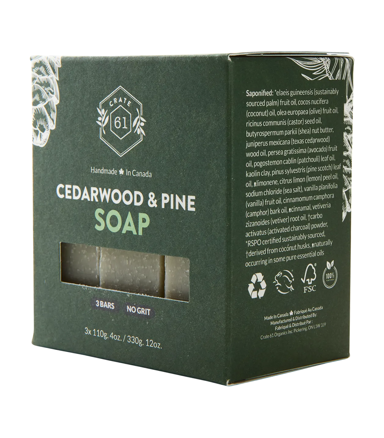 Cedarwood & Pine Bar Soap