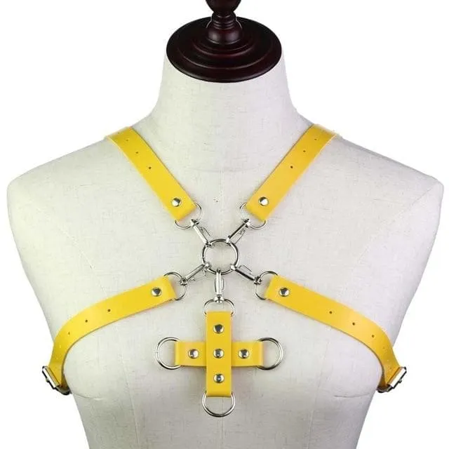 Cross of Revelation Leather Harness