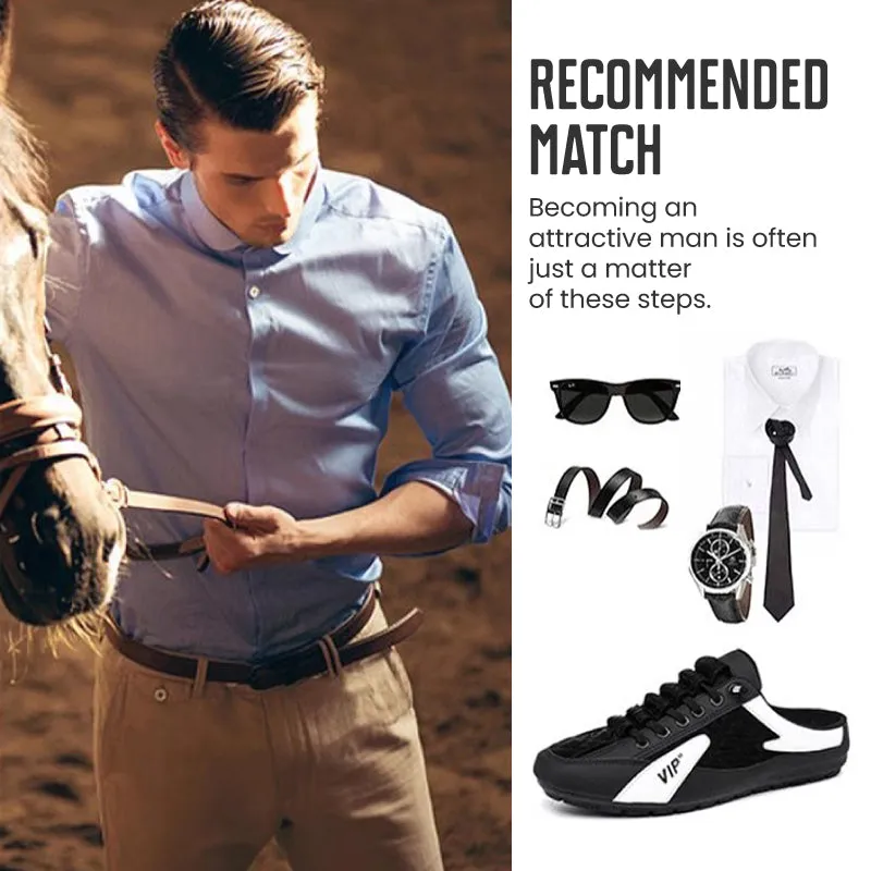 Hot Sale 49% OFFMen's Backless Sneakers