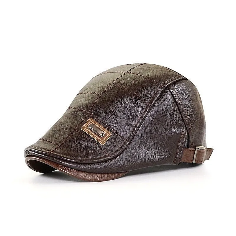 Hot Sale 69% OFF - New Trendy Leather Beret