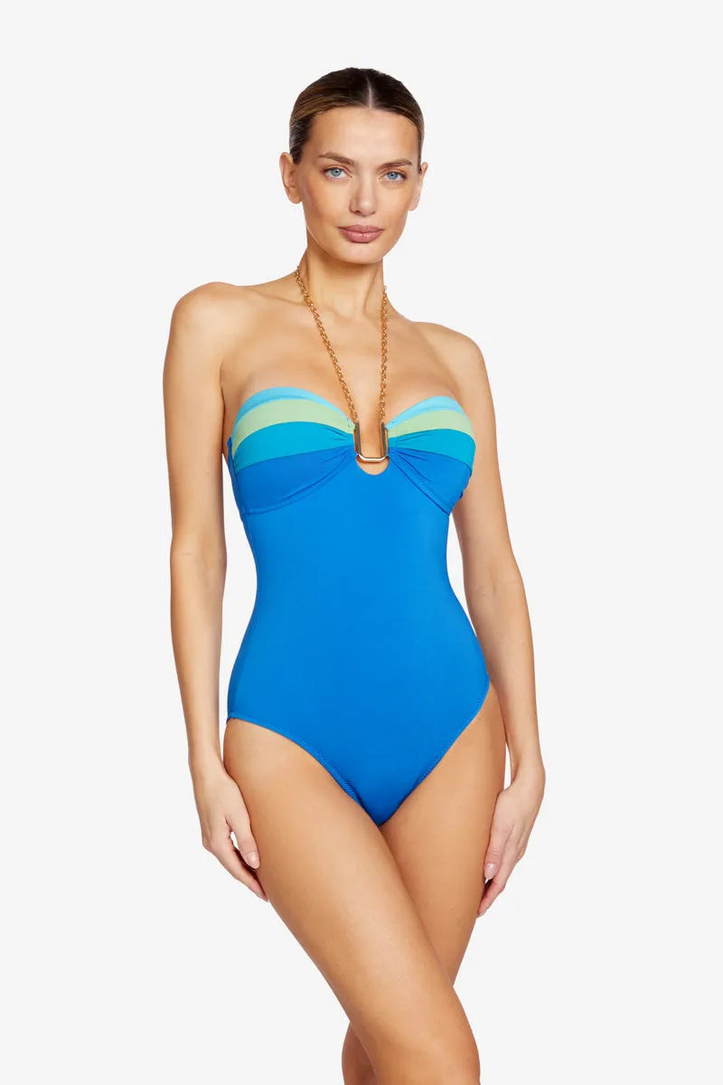 KEELY BANDEAU ONE PIECE