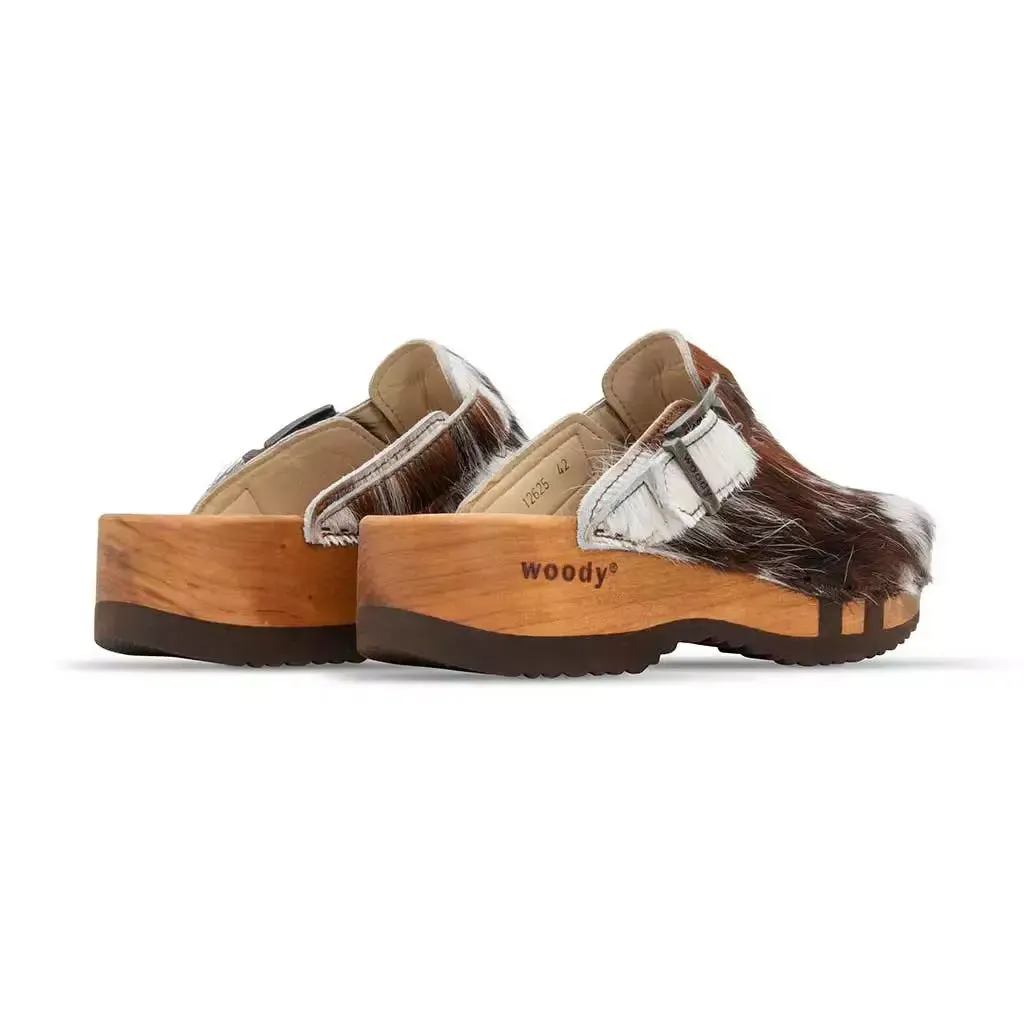 Leon Fell Clog Herren woody®