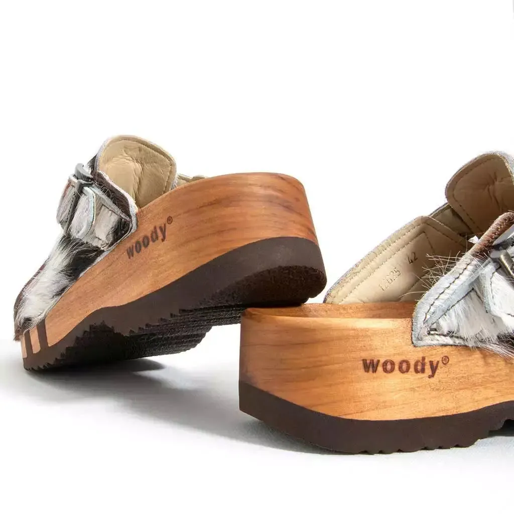 Leon Fell Clog Herren woody®