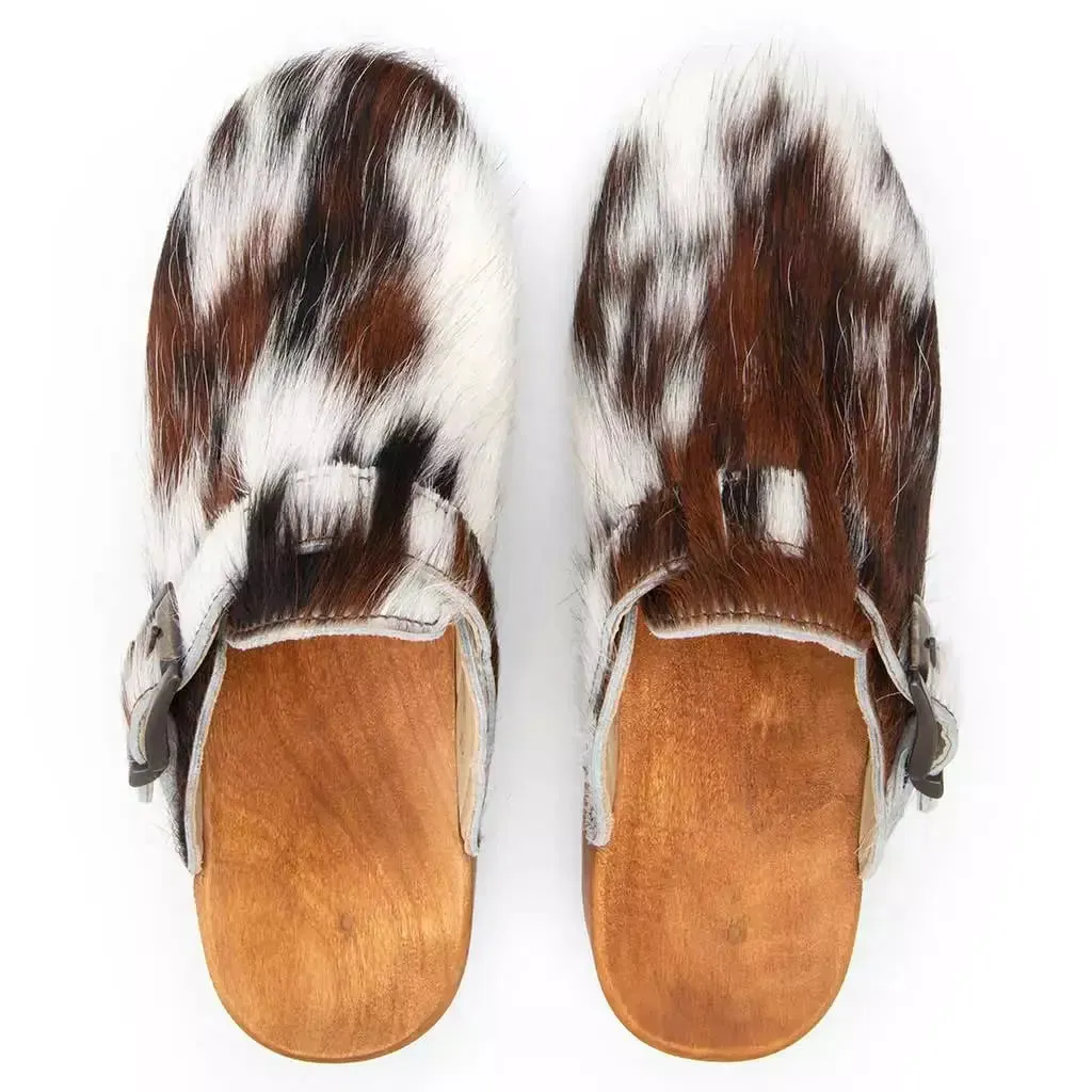 Leon Fell Clog Herren woody®