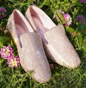 Rose Gold Loafers