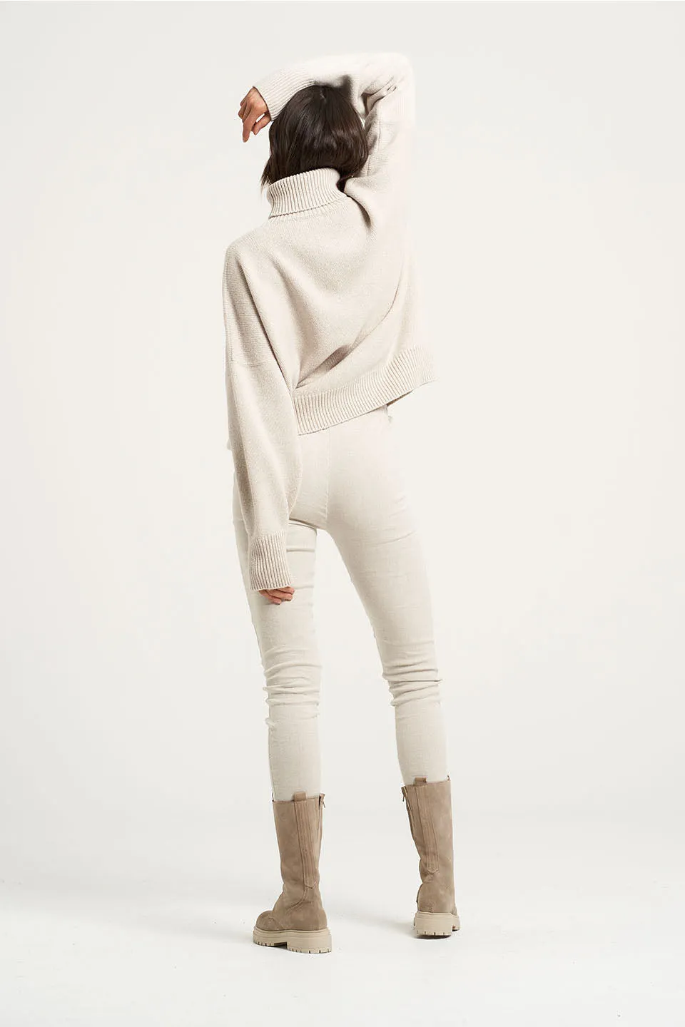 Spectre Turtleneck Stone
