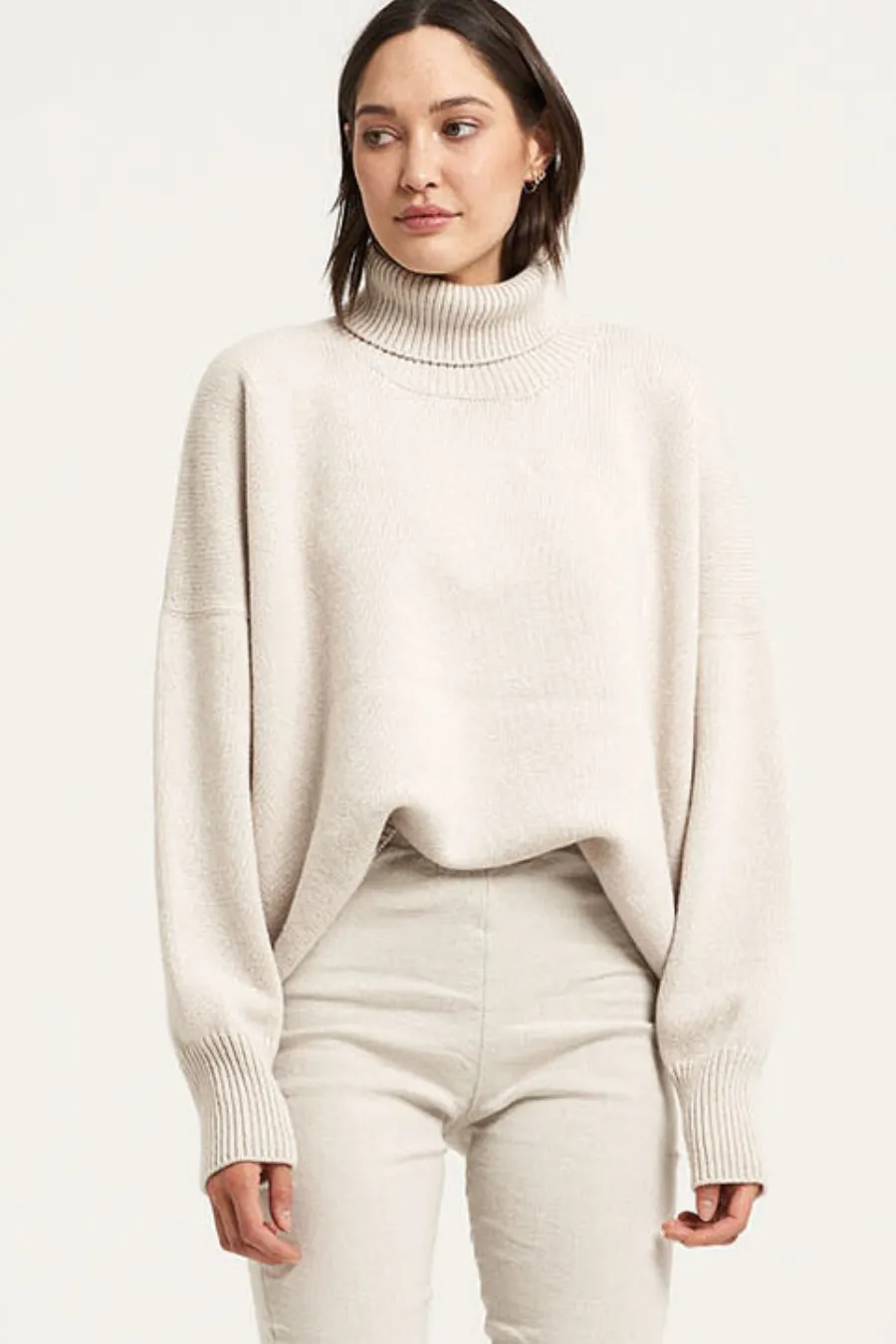 Spectre Turtleneck Stone
