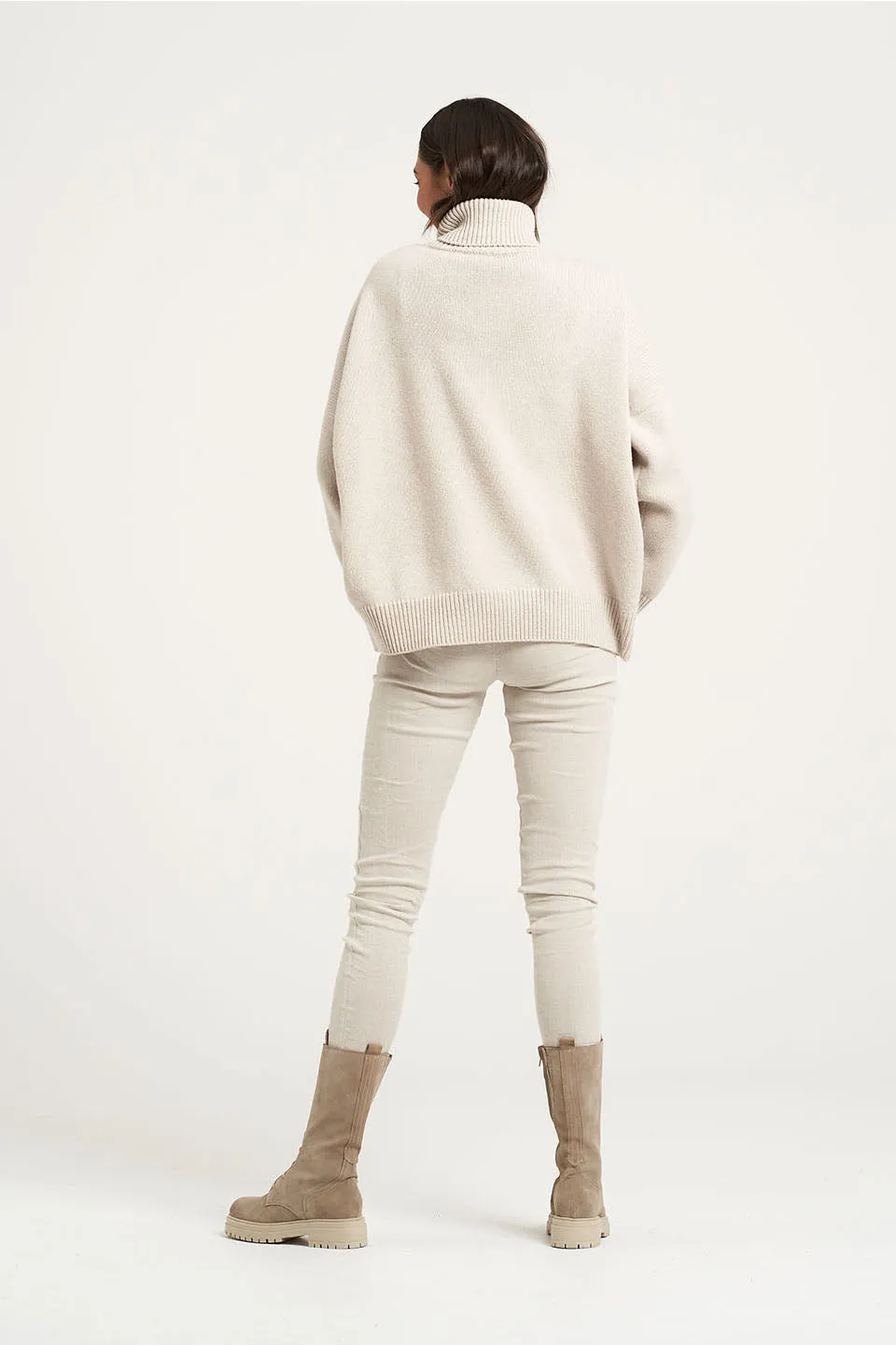 Spectre Turtleneck Stone