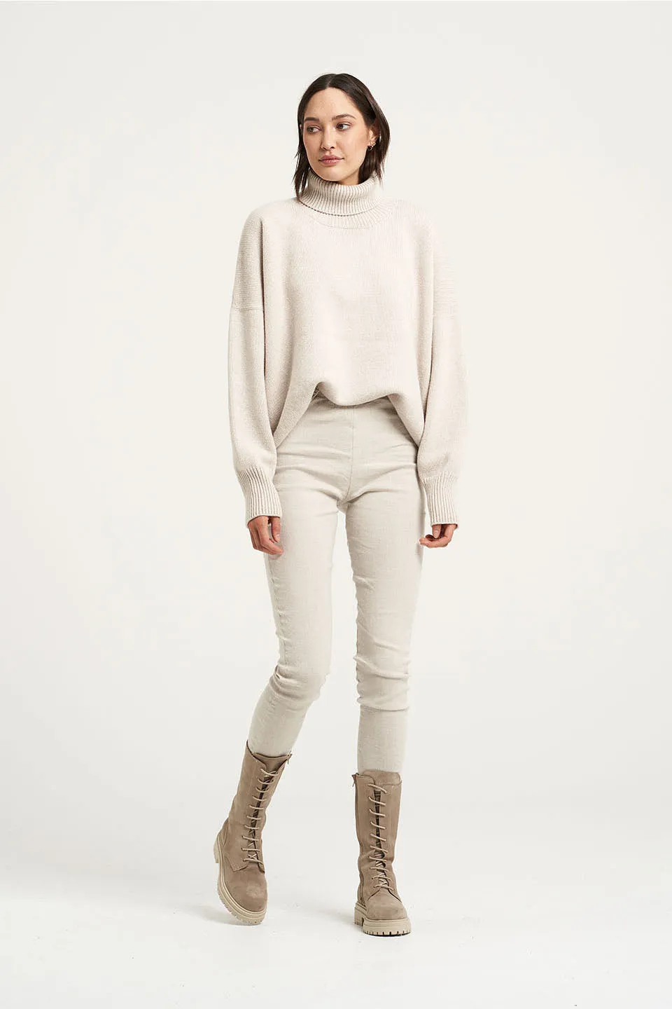 Spectre Turtleneck Stone