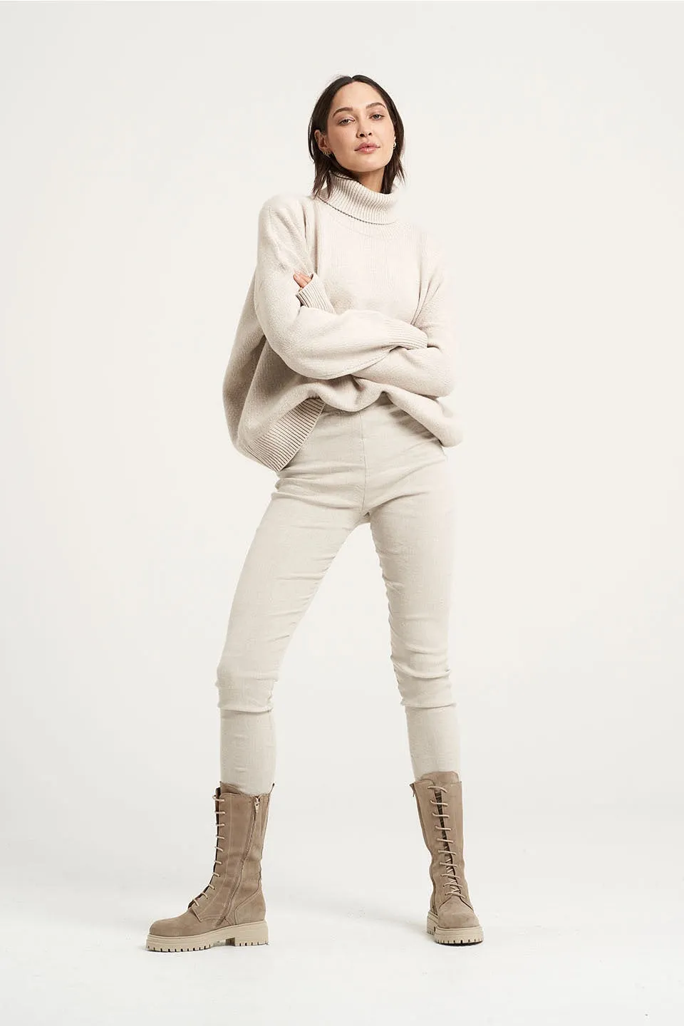 Spectre Turtleneck Stone