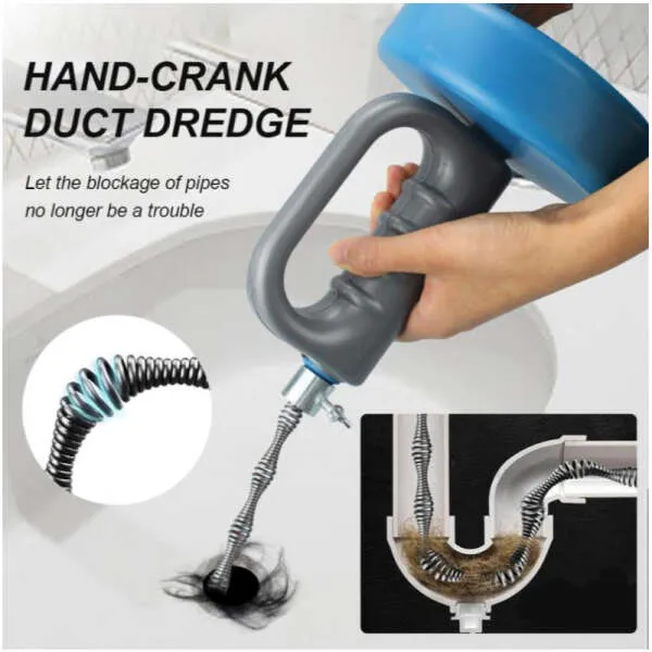 SpinClear - Pipe swivel for clogs removal