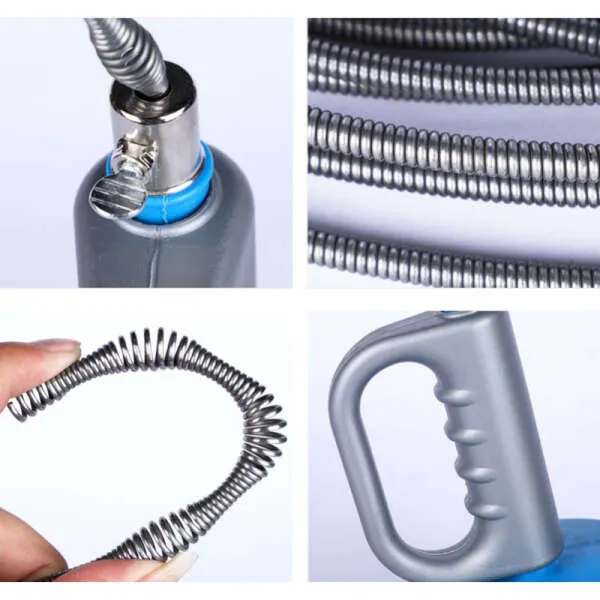 SpinClear - Pipe swivel for clogs removal