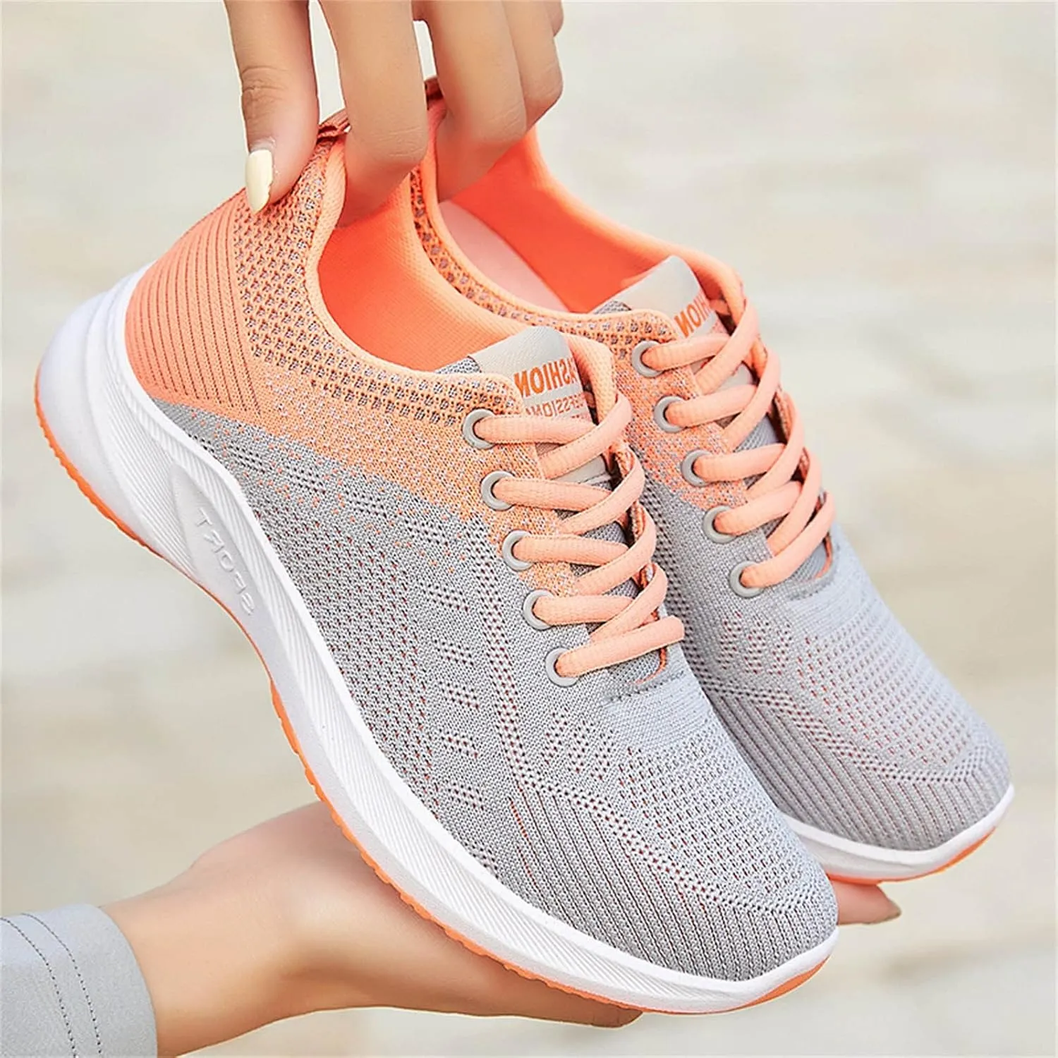 Womens Lace Up Sneakers Women Walking Tennis Shoes Mens Tennis Shoes Sports Men Casual Dress Shoes Casual Sneakers Red Tennis Shoe Cross Trainer Shoe