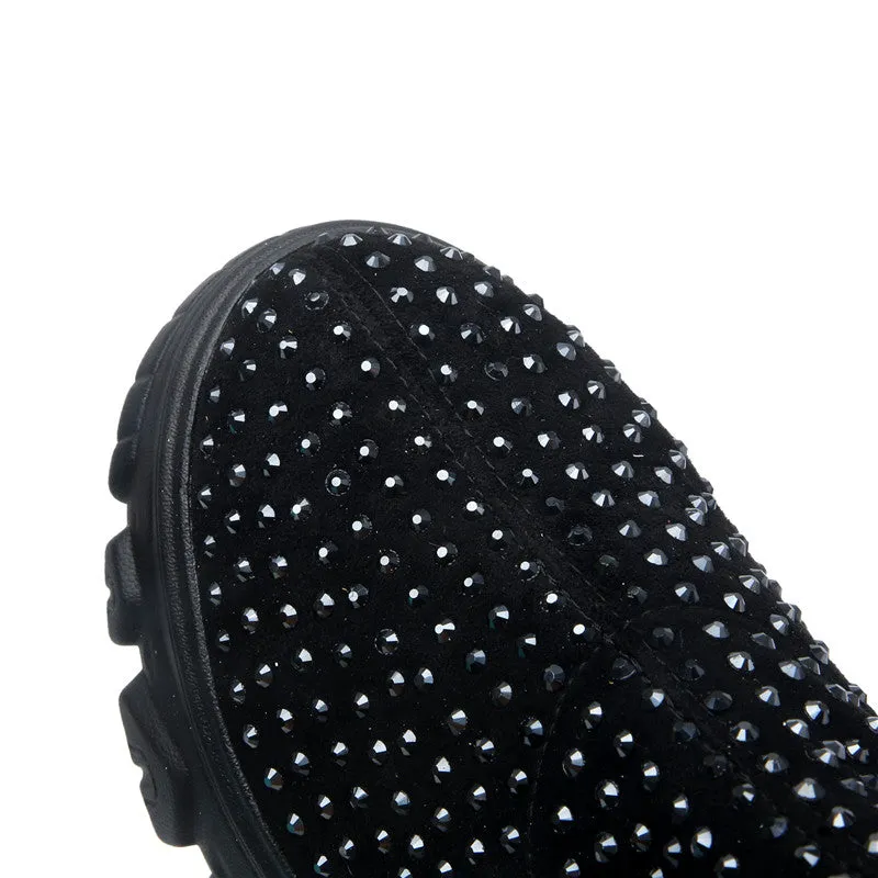 Women's Winter Boots Rhinestone Platform Boot